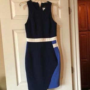 NWOT gorgeous color block dress size 4